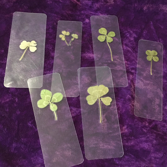 Four Leaf Clover Bookmarks
